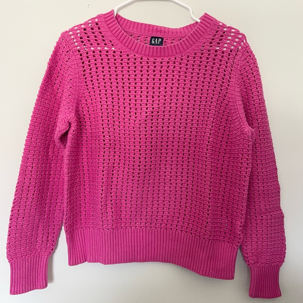 GAP Women's Pink Sweater